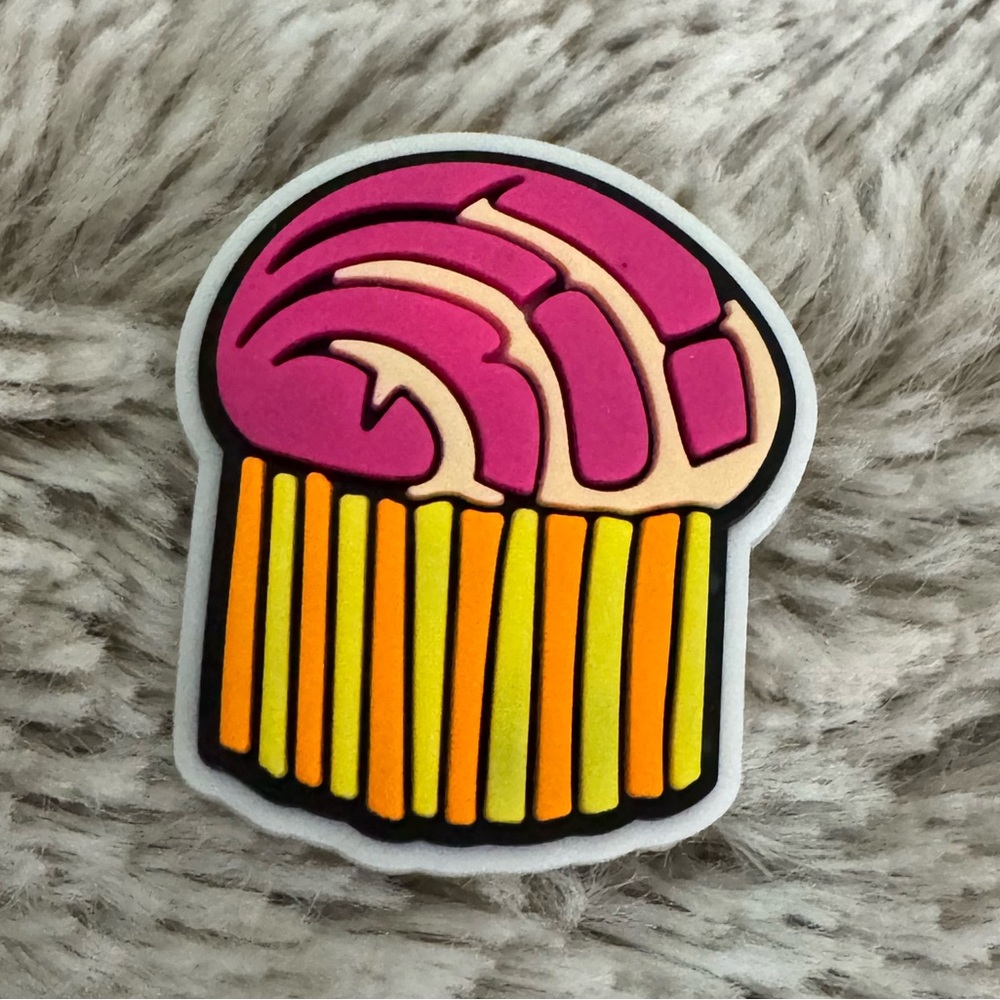 Pink Pan Dulce CROCS Jibbitz Shoe Charm 5/$20